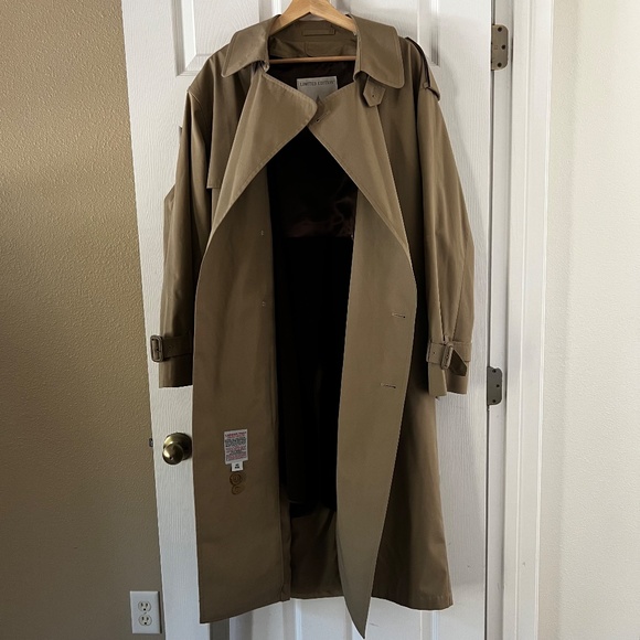 London Fog Limited Edition Trench Coat - Size 40R - Picture 3 of 10